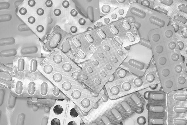 Assorted capsules, tablets, and other medication
